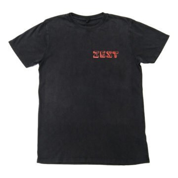 Broke World T Shirt Noir VIntage Face ZEST Toulouse