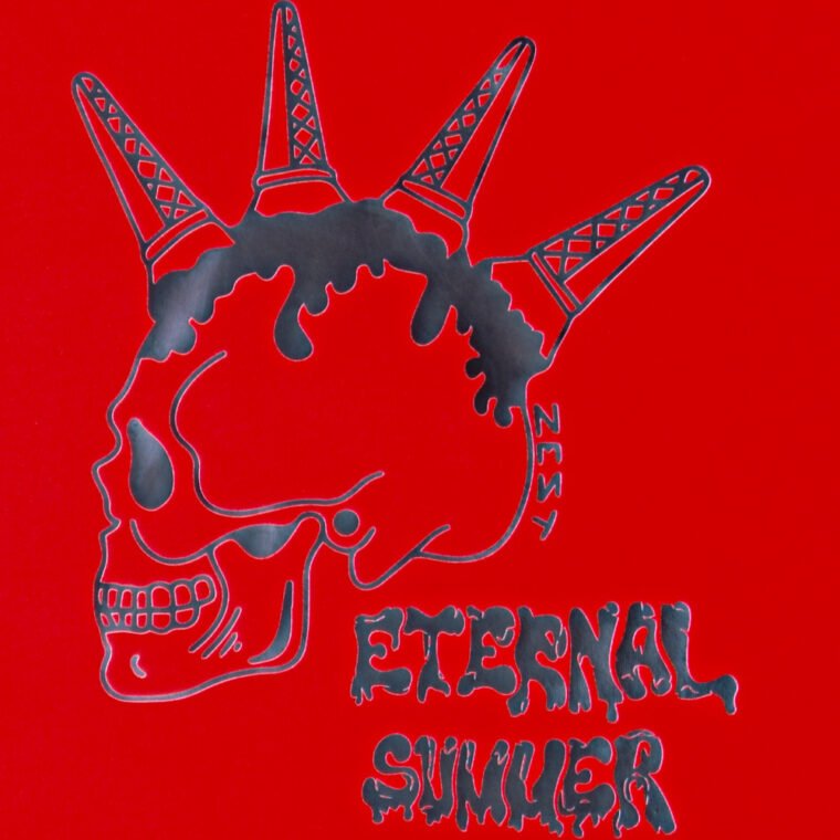 Eternal Summer T Shirt Rouge Zoom