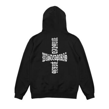 Sweat Hoodie Sight Noir Dos Wasted Paris