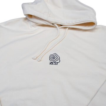 Sweat Hoodie Spiral Crème Face Zoom Zest Toulouse