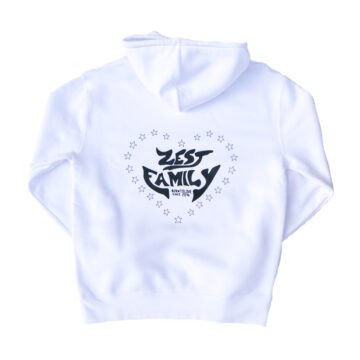Sweat Hoodie ZEST Family Blanc Dos Zest Toulouse