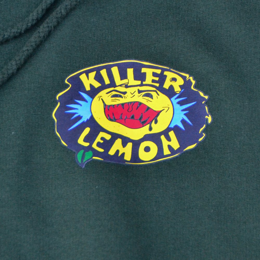 Killer Lemon Vert Foret Hoodie Face Zoom