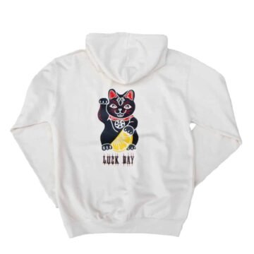 Luck Day Crème Hoodie Dos