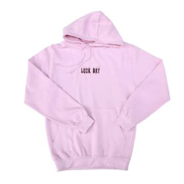 Luck Day Rose Pastel Hoodie Face