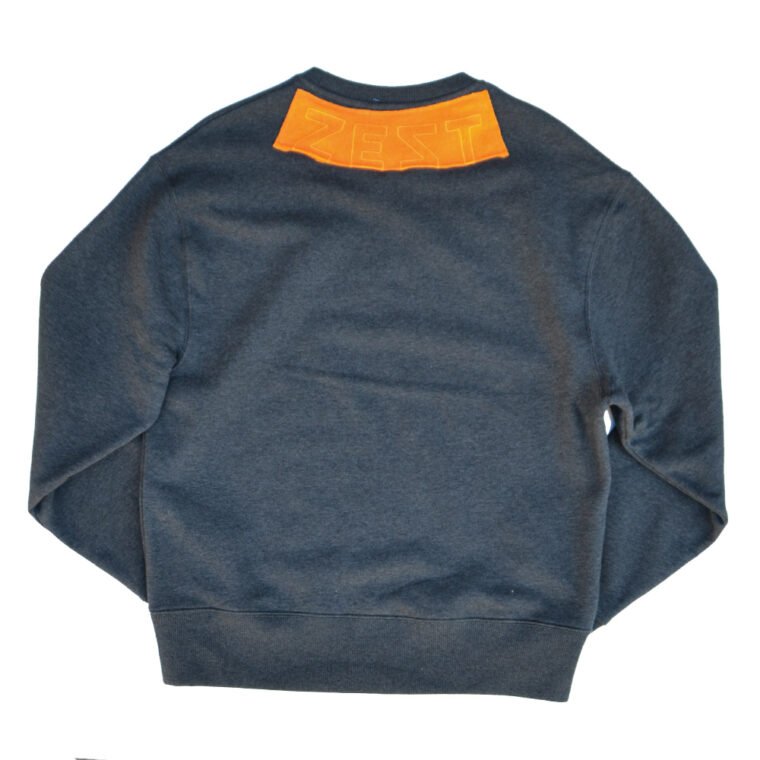 Line Orange Gris Foncé Dos C Neck ZEST Toulouse