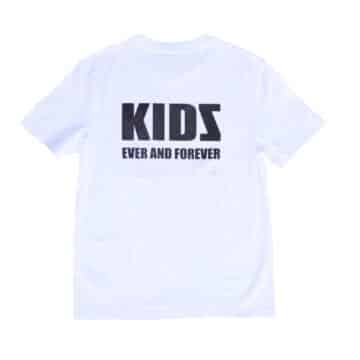 T Shirt Kids Blanc Dos ZEST Toulouse