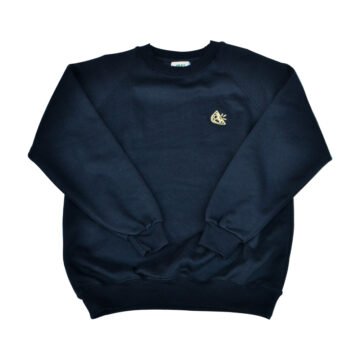 Crew Neck Lemon Draw Vert Noir Face