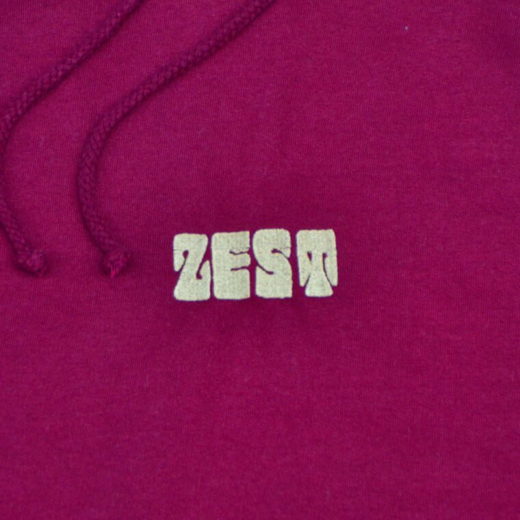 Hoodie Regular Bordeaux Face Zoom