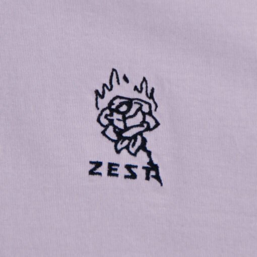 T Shirt Flower Burn Rose Zoom