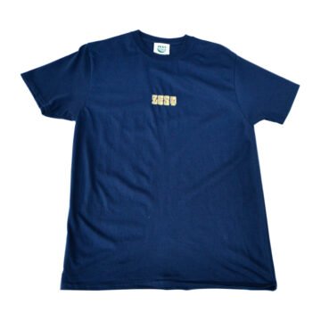 T Shirt Regular Bleu Marine Face