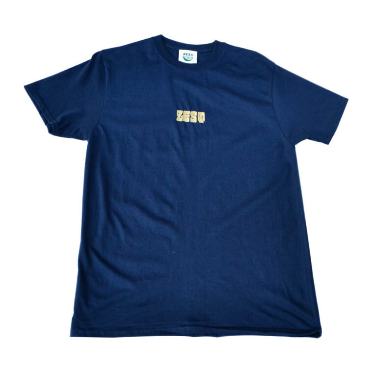 T Shirt Regular Bleu Marine Face