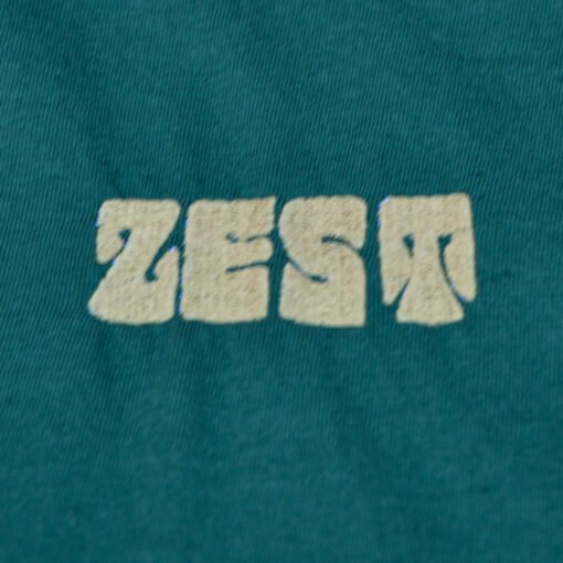 T Shirt Regular Vert Foret Zoom