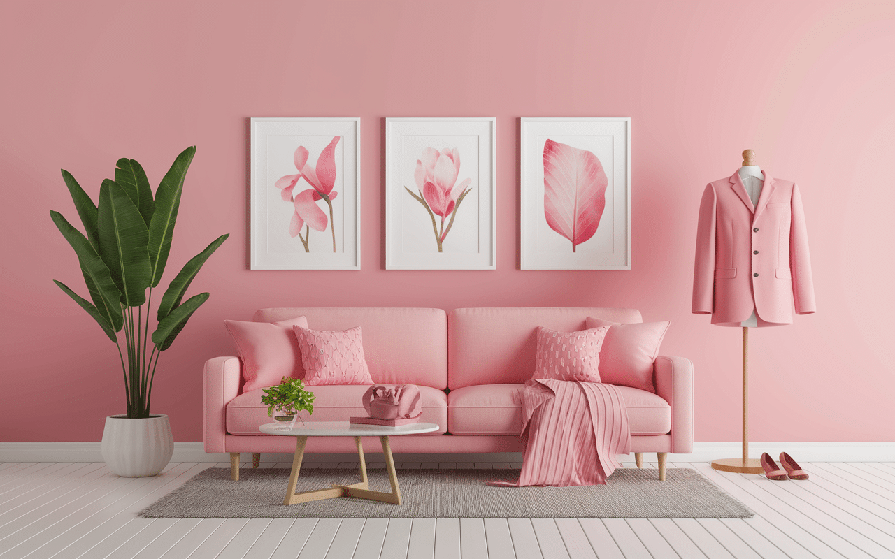 objets déco et mode bloom pink