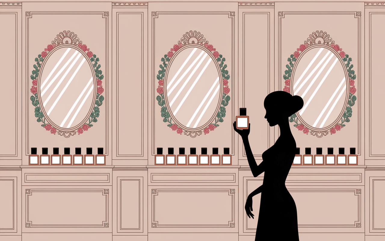 choix parfum by paris en boutique élégante