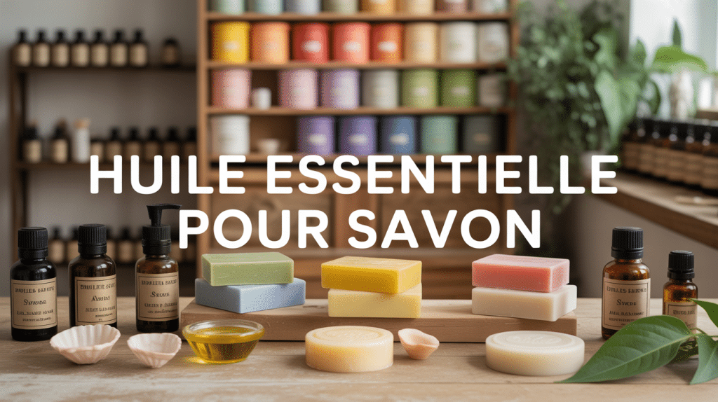 atelier savon artisanal huile essentielle pour savon
