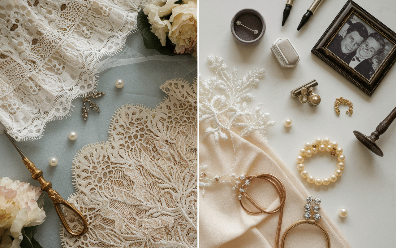 comparaison robe vintage mariage moderne et rétro