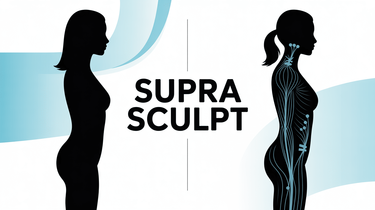 supra sculpt avant / après illustration femme silhouette transformation
