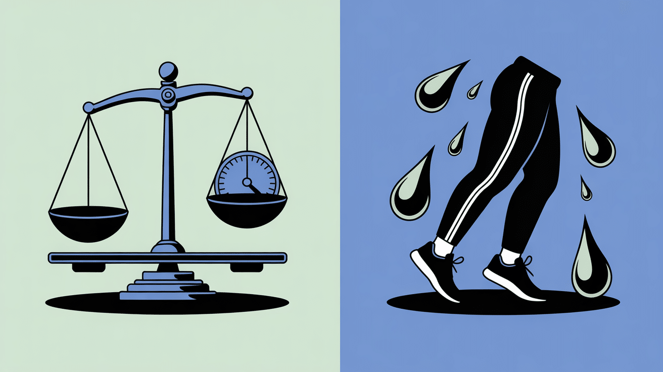avis pantalon de sudation image balance et transpiration