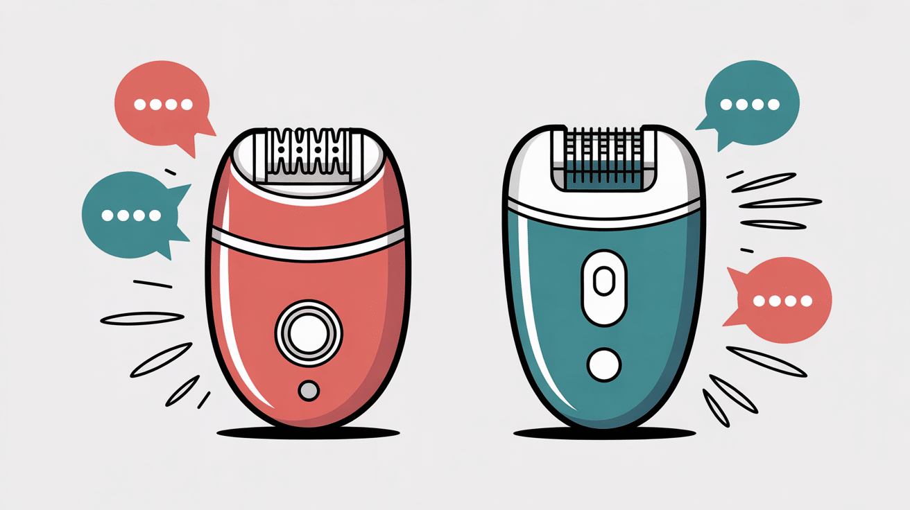 Avis sur epilateur électrique et lumière pulsée retours