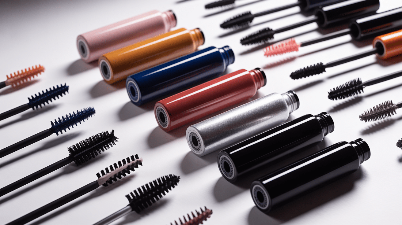 avis sur mascara tubes alignés et brosses variées