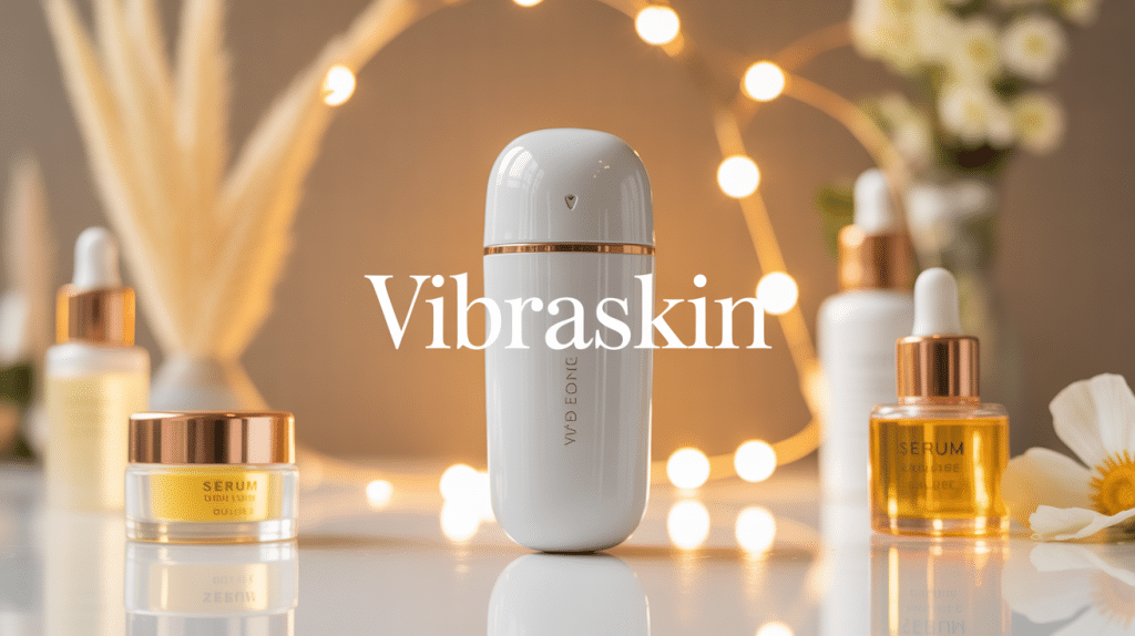 avis vibraskin image dispositif facial blanc élégant