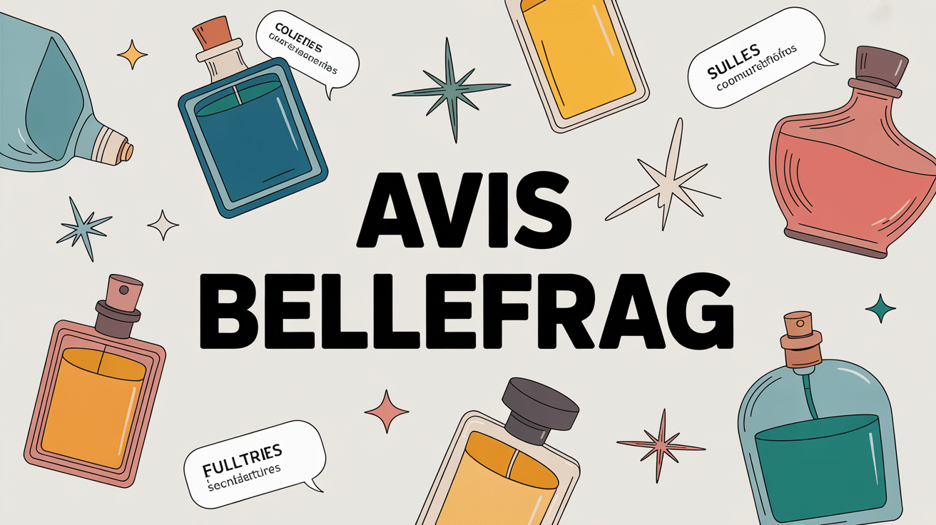 bellefrag avis image flacons parfum et étoiles