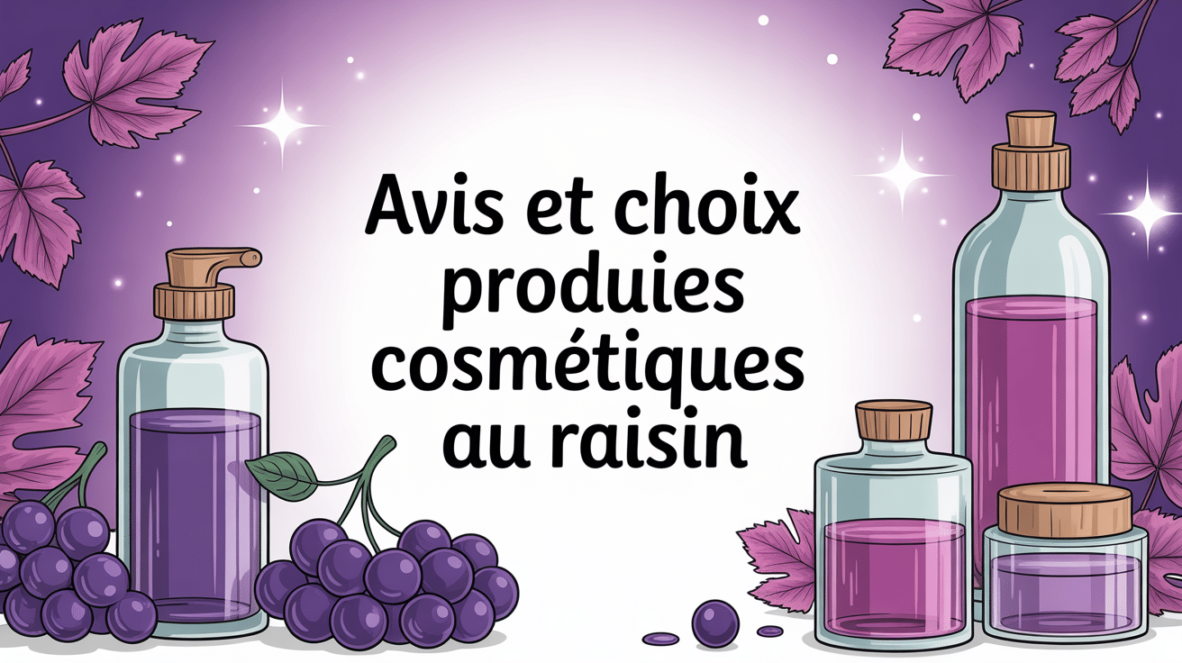 caudalie avis que choisir flacons cosmétiques raisin vignoble