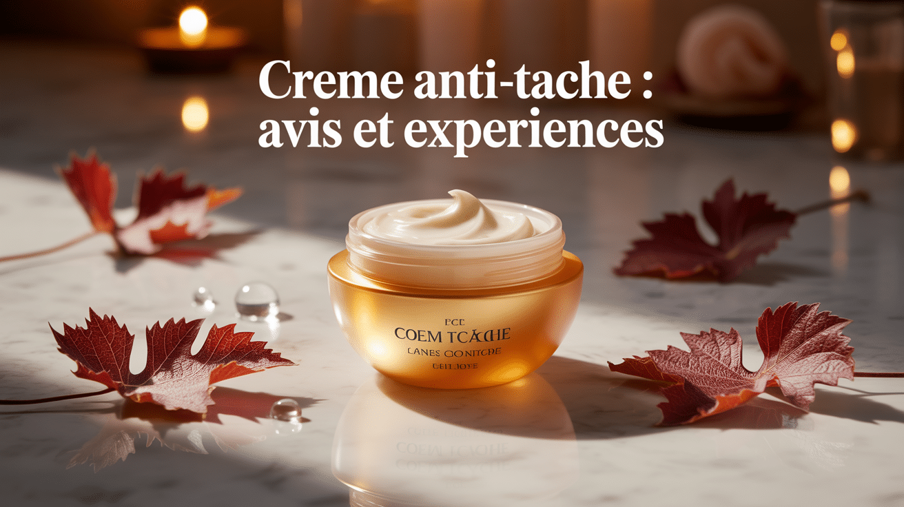 Creme anti tache Caudalie avis pot doré feuilles vigne