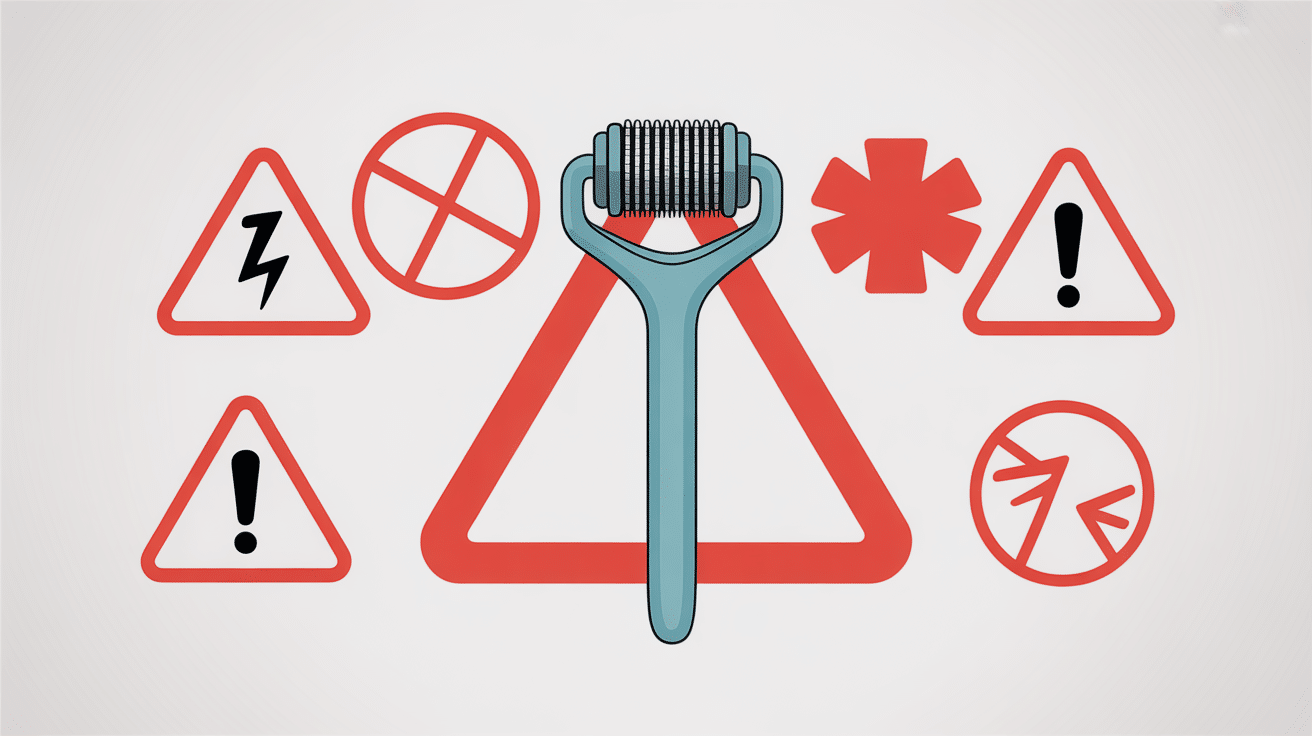 dermaroller avis dermatologue image avertissement risques