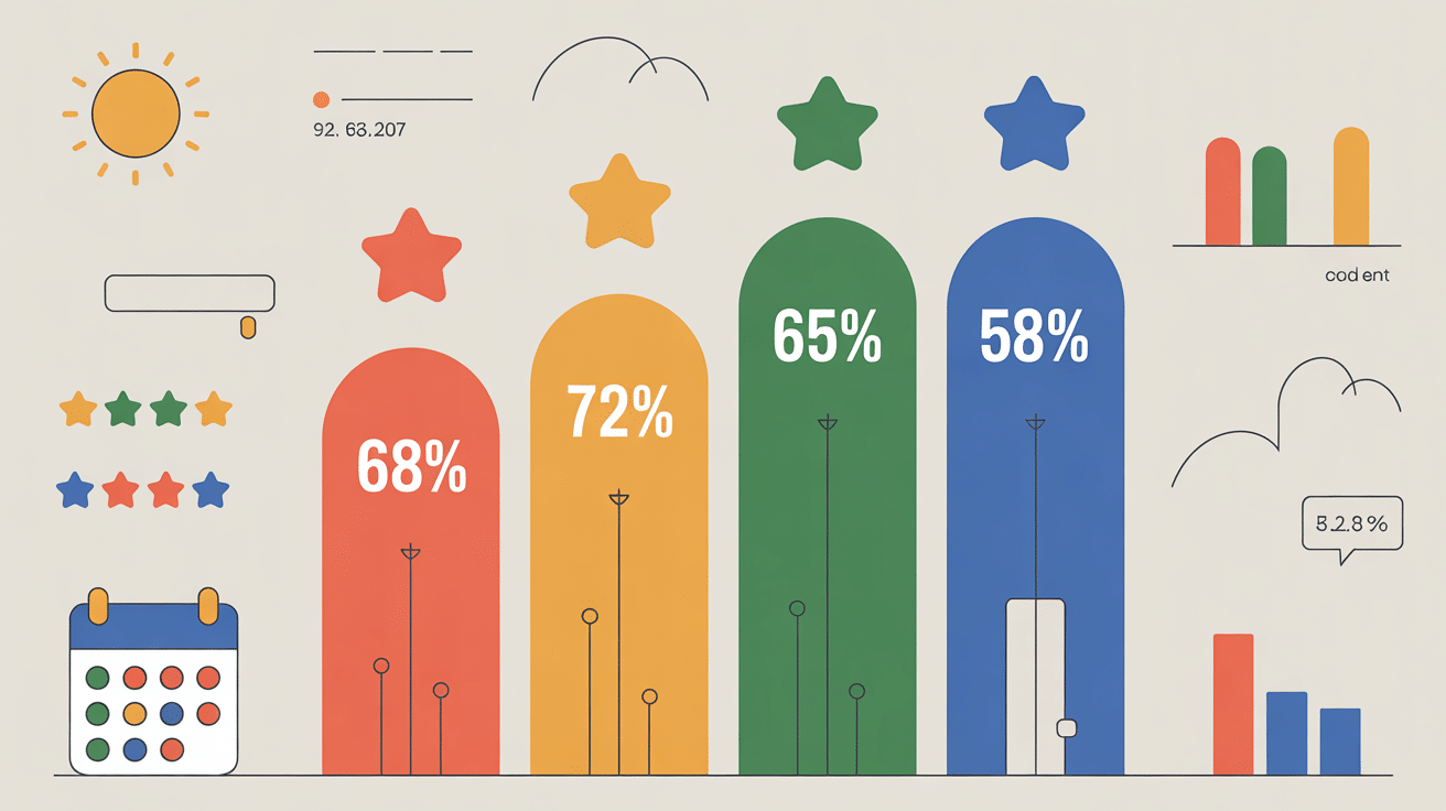Gaine visage avis : graphique satisfaction et retours utilisateurs