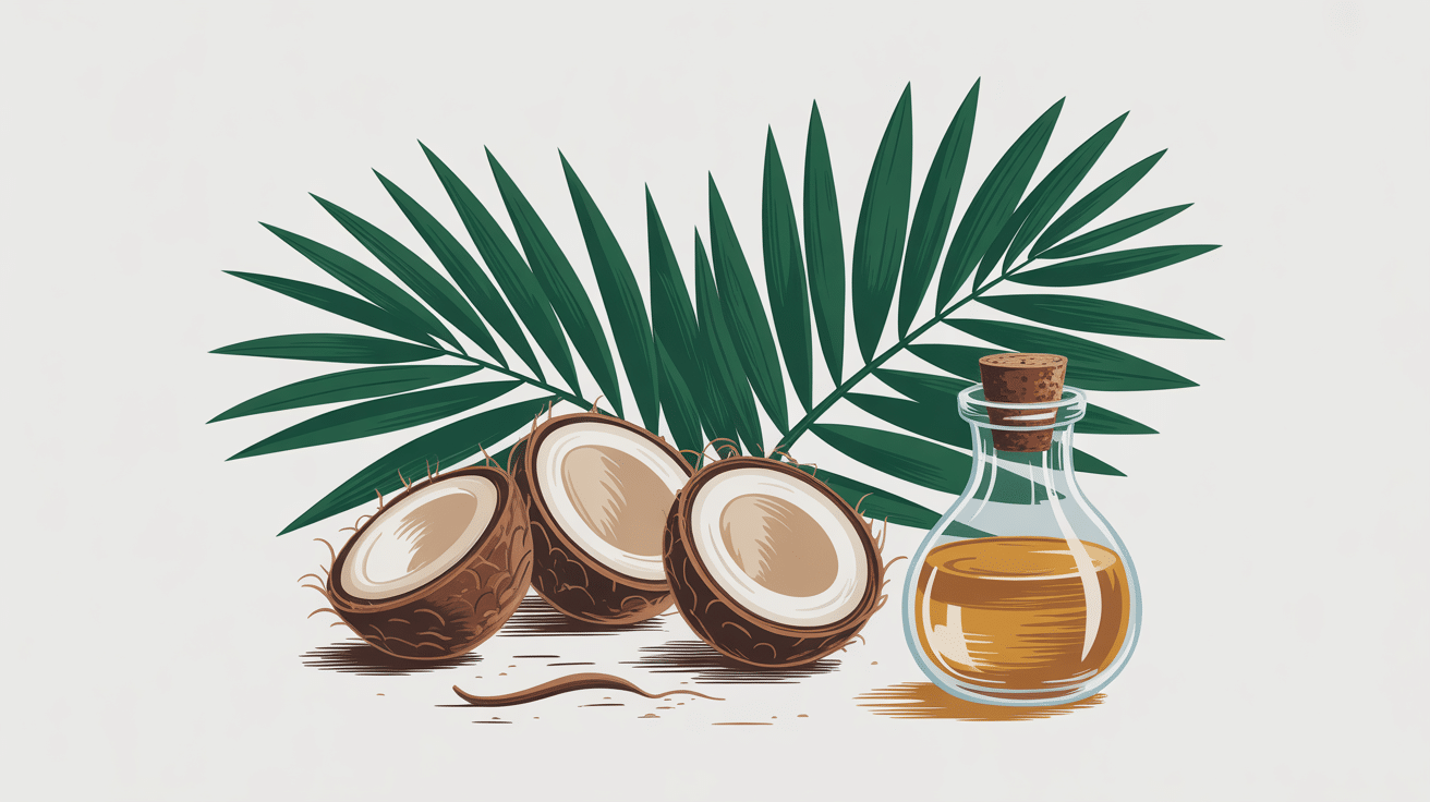 huile de batana avis noix de palmier bouteille huile dorée