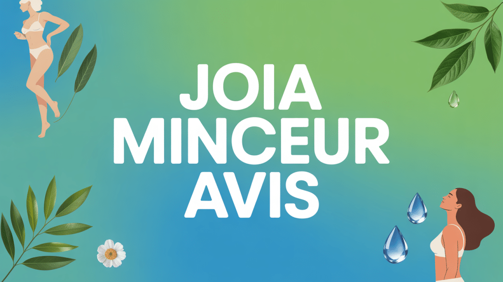 joia minceur avis composition visuelle moderne