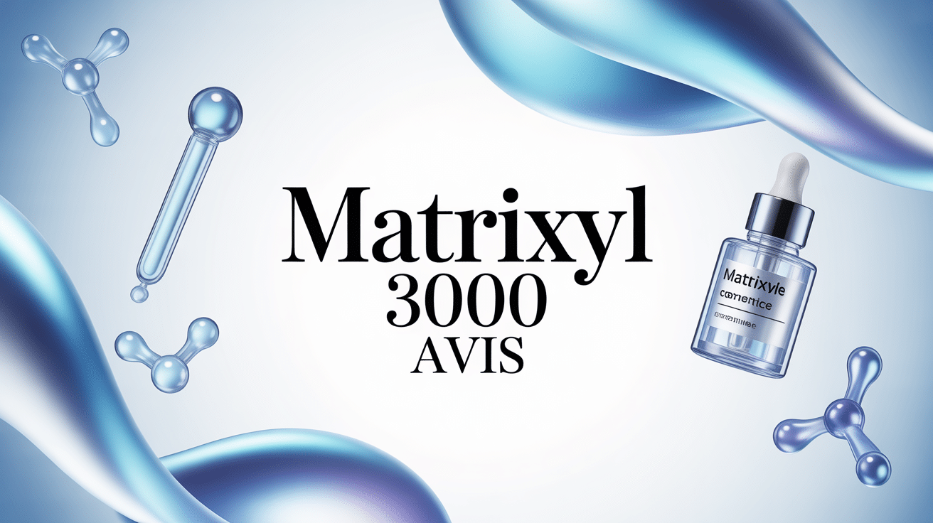 matrixyl 3000 avis fiole serum molecules