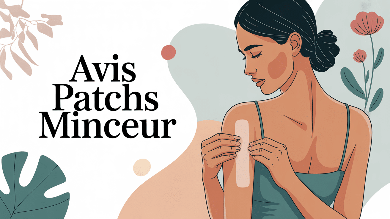 Patch minceur avis femme appliquant patch cuisse