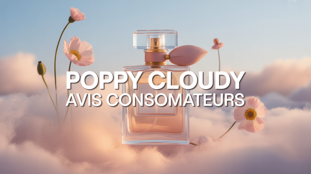 poppy cloudy avis flacon parfum ambiance nuage