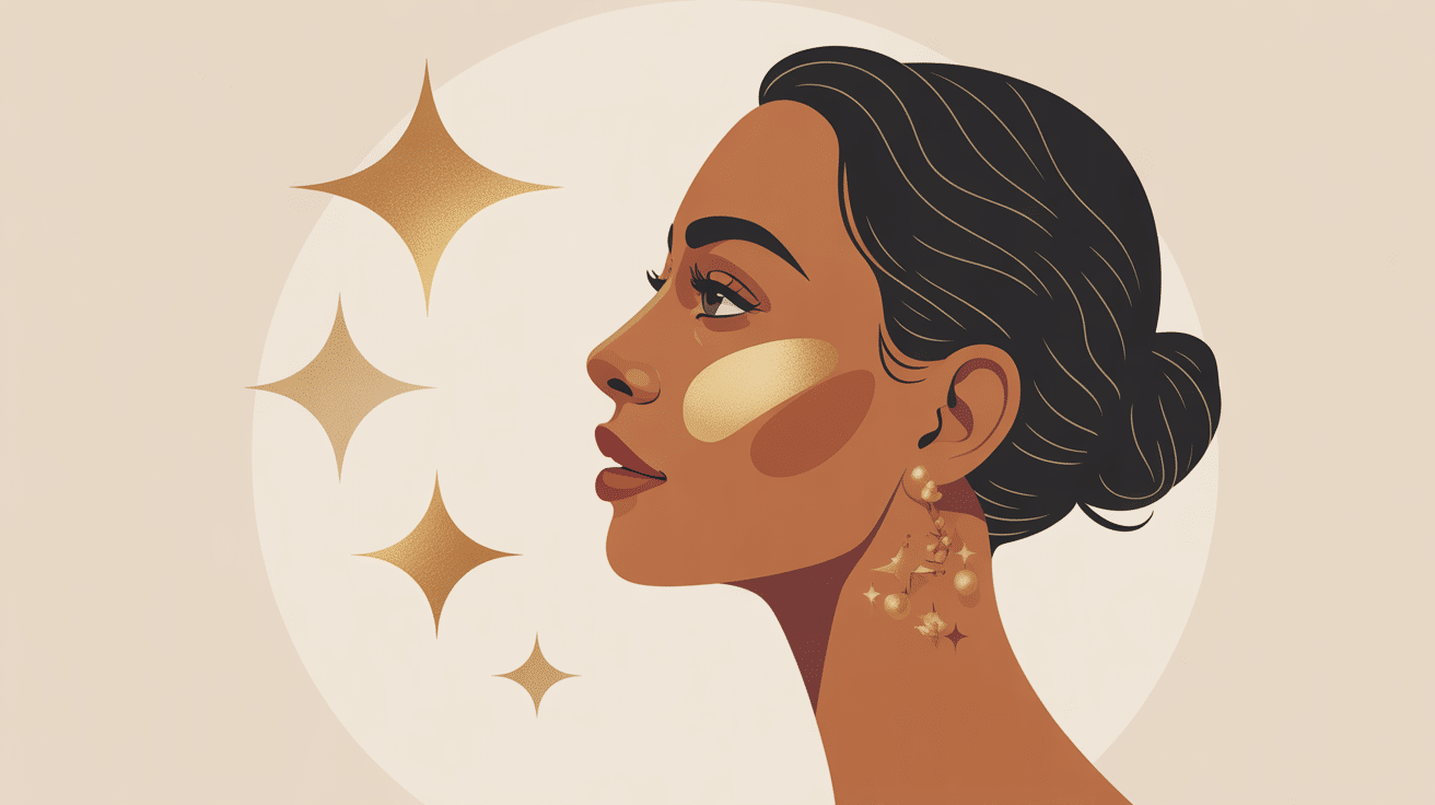 premier cru caudalie avis femme appliquant crème dorée