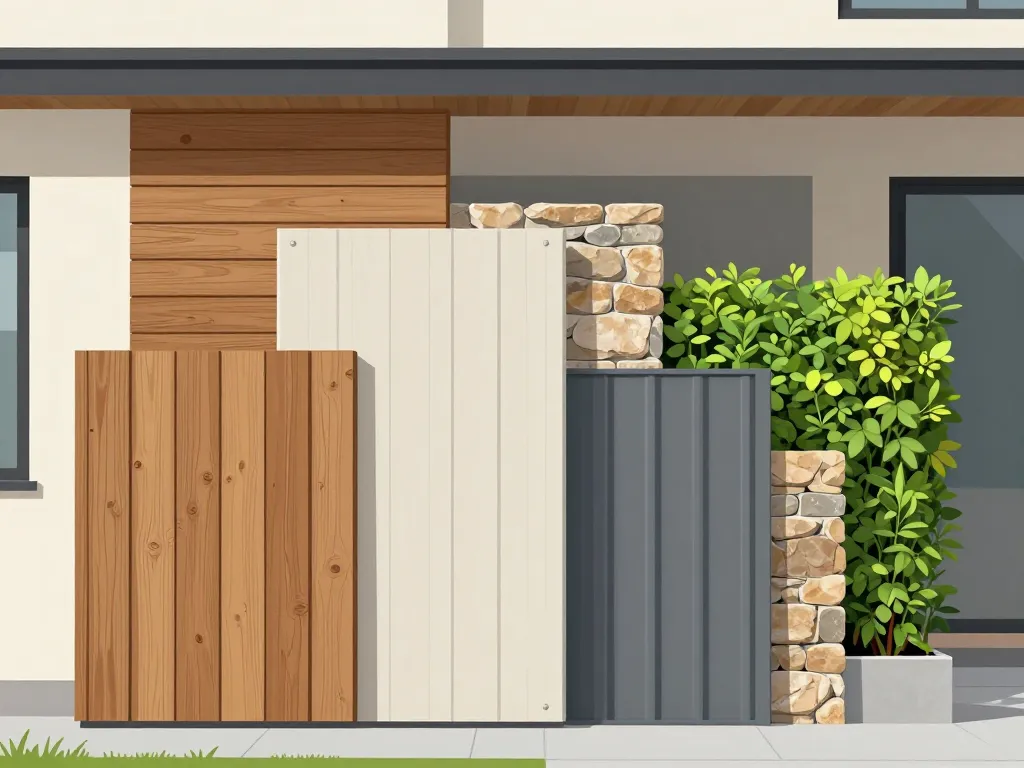 visuel habillage mur exterieur matériaux