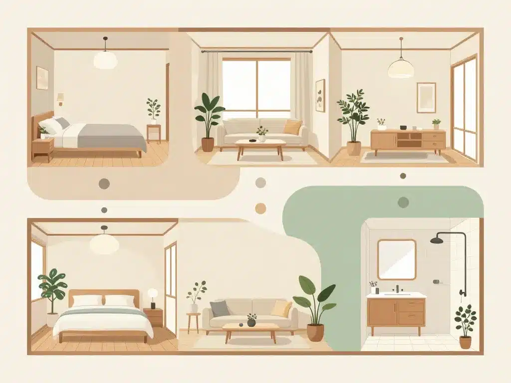 japonais deco schéma principe déco japonaise maison