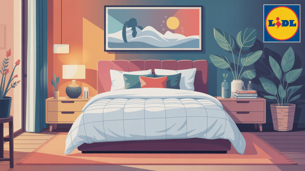 lidl surmatelas chauffant ambiance cosy chambre