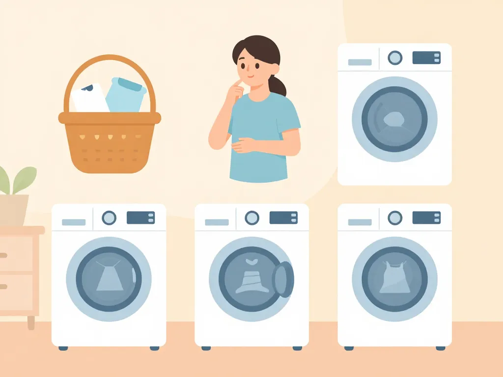 machine à laver 8kg choix capacité métaphore