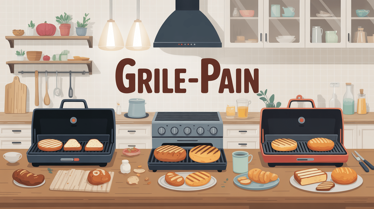 meilleur grille pain modèles stylisés cuisine contemporaine