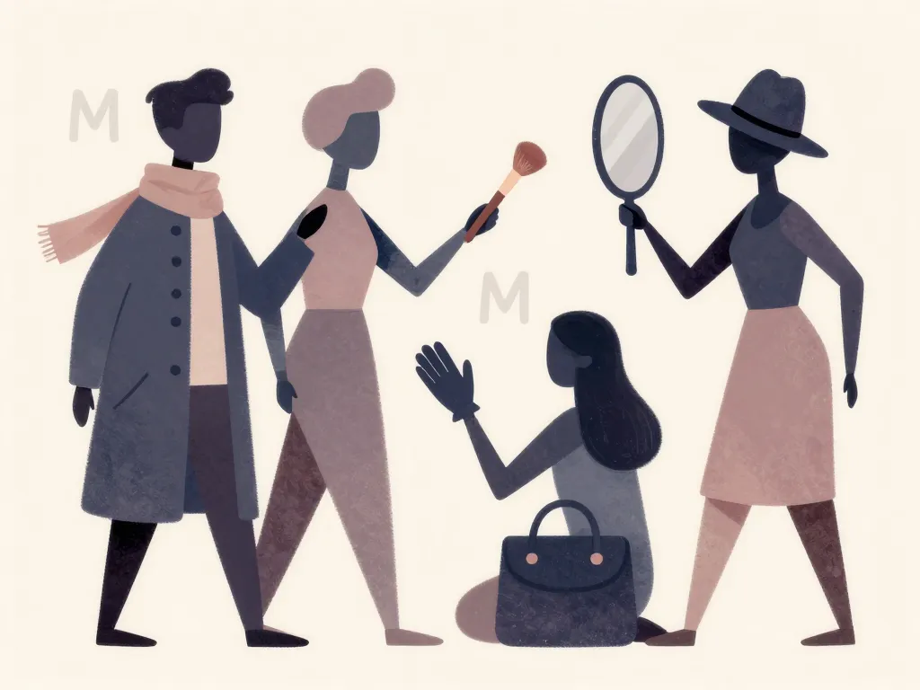 Objets en m vêtements et accessoires