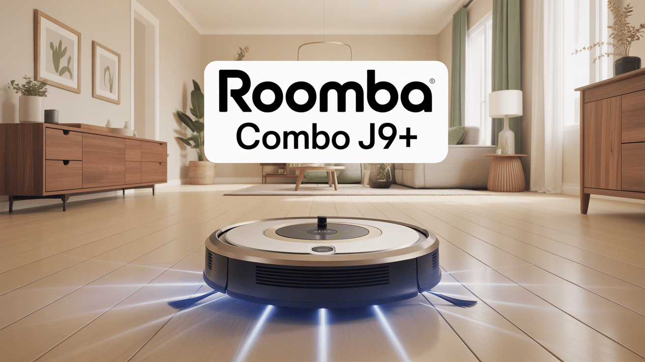 roomba combo j9+ premium dans intérieur moderne