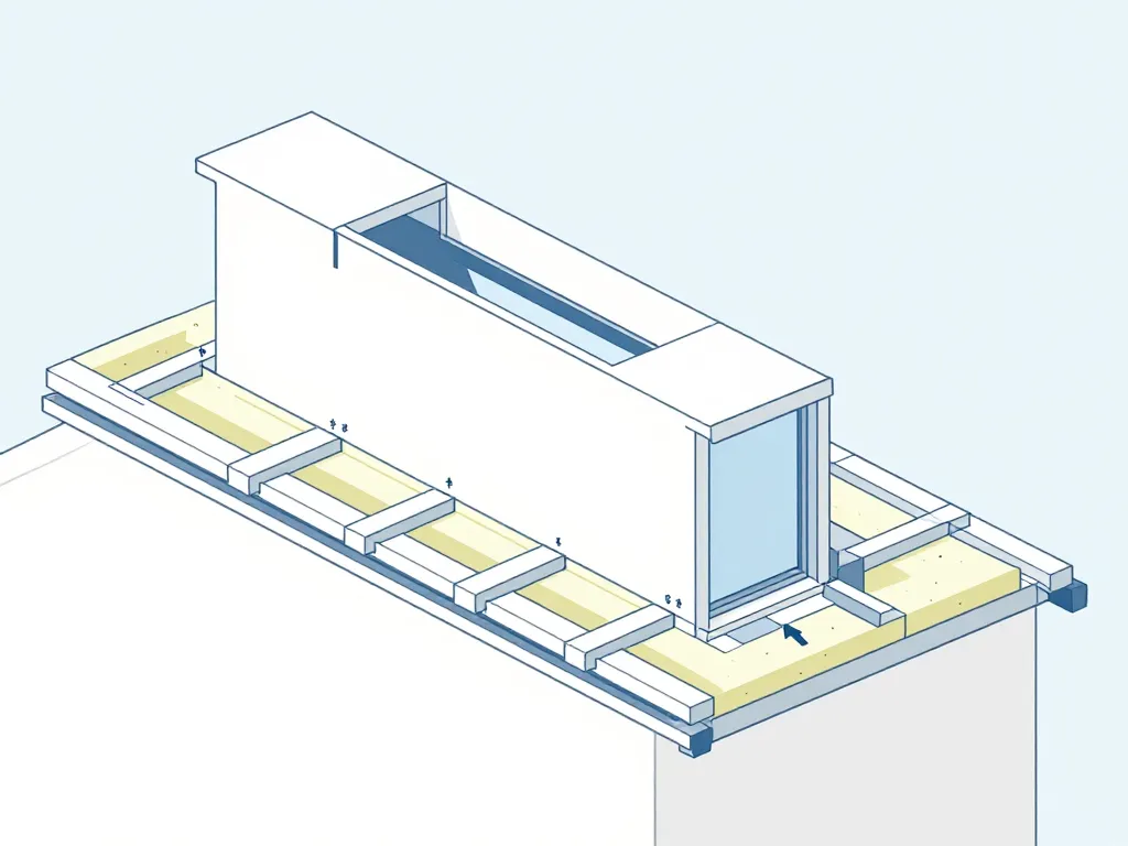 schéma technique toiture chien assis installation