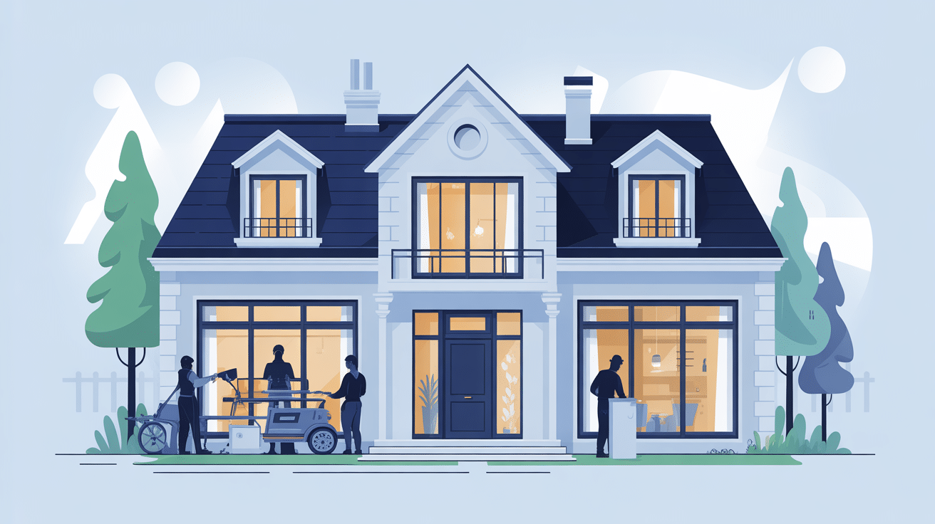 Illustration globale fenêtres PVC Veka