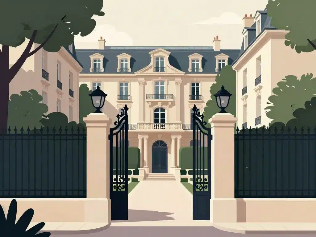 villa montmorency paris quartier ultra-secret sécurisé
