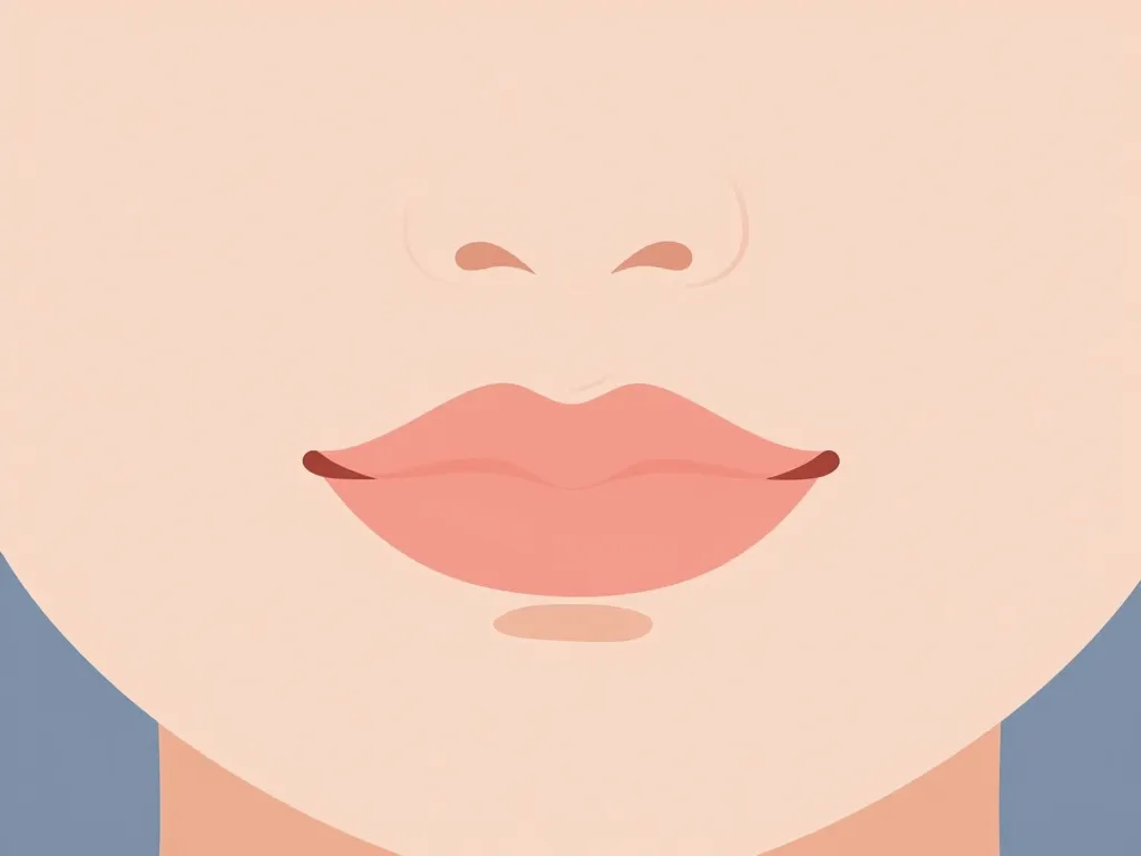 arc de cupidon centre levre superieure schema