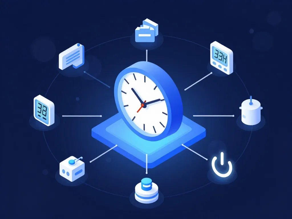 infographie horloge centieme fiable technique