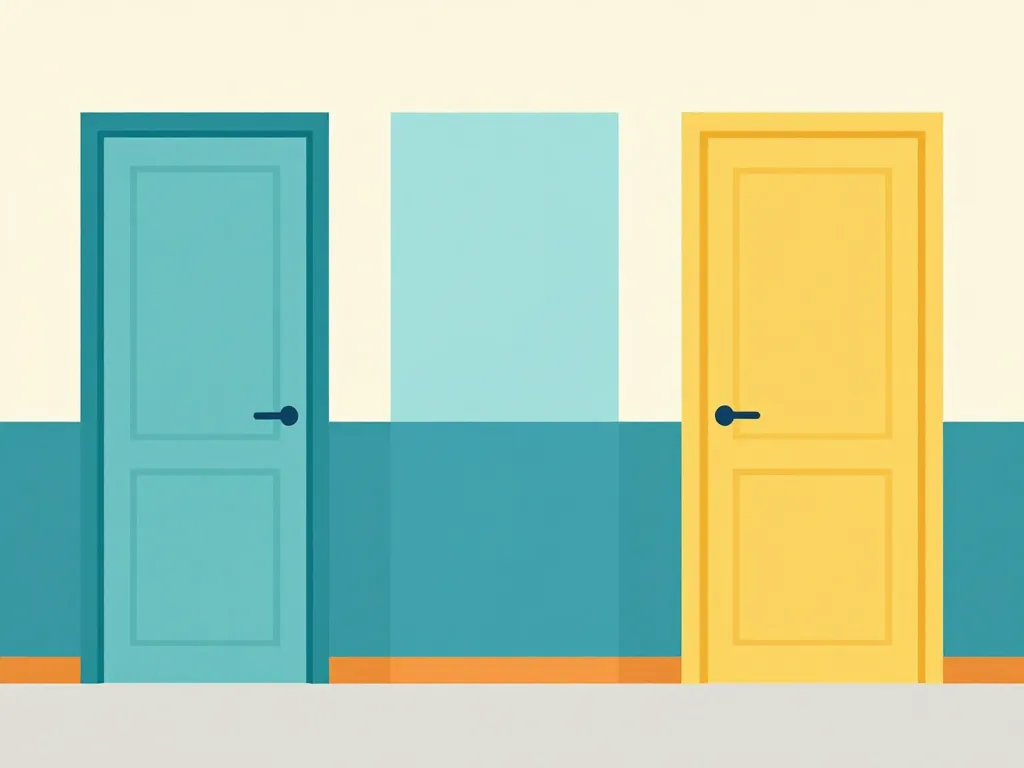 moderne peinture couloir et portes jeux de peinture créatifs