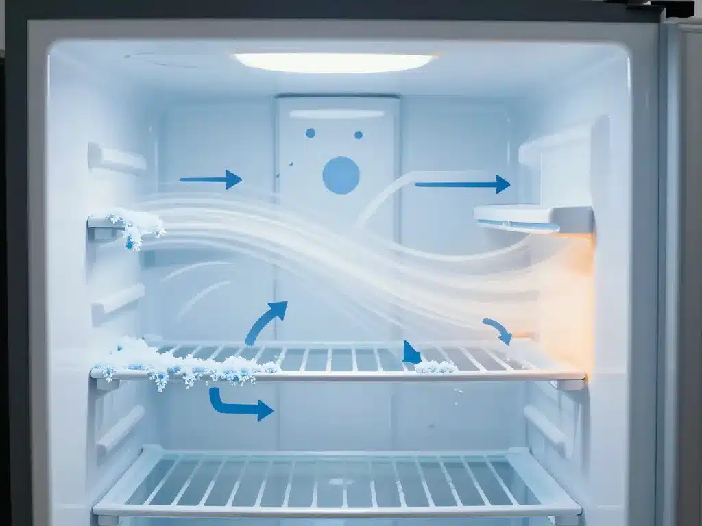 mon frigo ne refroidit plus mais congélateur fonctionne blocage froid schéma